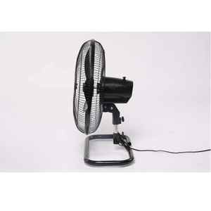 Ventilateur de sol de refroidissement par air électrique noir et orange de haute qualité SanKyo emballage personnalisé/Logo pour la maison et les hôtels fabriqués au Vietnam - Product Image 1