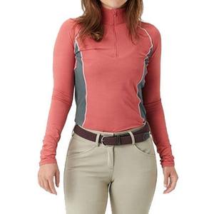 Maillot de base de haute qualité pour femme, équestre, vintage, tricoté, respirant, à manches courtes, pour concours - Product Image 1