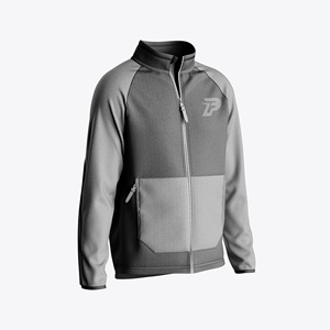 Veste polaire légère de haute qualité avec logo personnalisé pour hommes vêtements d'entraînement pour sports de plein air chauds et respirants avec fermeture éclair - Product Image 2