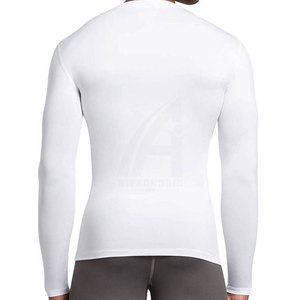 T-shirt de compression pour homme de haute qualité, vêtement d'entraînement en matériau durable, t-shirt de compression extensible pour homme, t-shirt d'entraînement de gym - Product Image 3