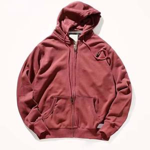 Fashion 100% Cotton Waterproof Embroidered Oversized Streetwear <b>Hoodies</b> <b>Plain</b> Men's Custom Autumn - Product Image 1