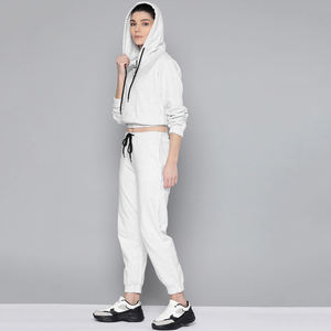 Pantalon de survêtement d'hiver lourd Sports Tracksuits Taille haute Poche élastique Street Wear Outfits Tissu Respirant Tracksuits - Product Image 5