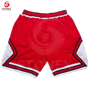 Pantalones cortos de verano de alta calidad con estampado de pantalla con bolsillos pantalones cortos de béisbol para hombres LOGOTIPO personalizado Highstreet - Product Image 4