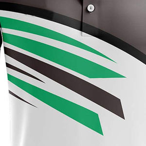 Golf à manches courtes personnalisé pour hommes pour polos avec motifs solides imprimés brodés sur toile tissu en gros - Product Image 6