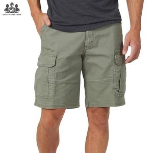 Shorts cargo pour hommes, style streetwear |   Twill de coton durable |   Respirant, séchage rapide |   Poches utilitaires |   Logo personnalisé en gros - Product Image 1