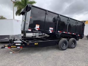 Remolque volquete de lado alto 7X16 <5000kg Capacidad 16LP-16 Semirremolque Volquete de hierro y acero 88x12 Tamaño Alemania - Product Image 6