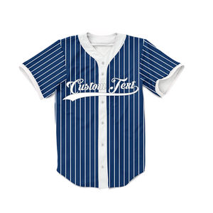 Professionnel adulte équipe uniforme prêt Baseball maillot respirant séchage rapide Durable point haute qualité 100% Polyester tissu - Product Image 2