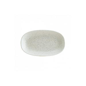 Plato para Aperitivos Bonna Luca Gourmet Color Arena 15x8.5 cm Diseño Minimalista Plato Ovalado en Forma de Barco - Product Image 1