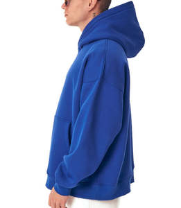 Sudaderas con Capucha para Hombre, 100% Algodón, 300 GSM, Hombros Caídos, Logotipo Personalizado al por Mayor - Sudadera con Capucha de Alta Calidad Directo de Fábrica - Product Image 5