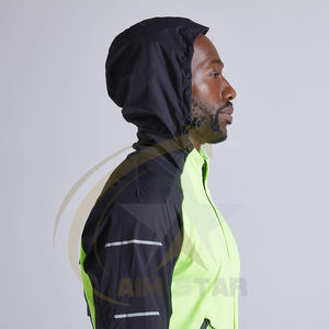 Veste coupe-vent softshell de haute qualité personnalisée XL pour hommes, confortable, imperméable et respirant, capuche avec fermeture éclair pour la randonnée - Product Image 6