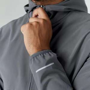 Design Custom Winter Streetwear Lightweight Long Sleeve Shirts and Nylon <b>Pants</b> Jogging <b>Suit</b> Windbreaker Tracksuit for Men Set - Product Image 6