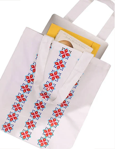 Sac à provisions en toile de coton de haute qualité à prix économique avec poignée en coton fabriqué au Bengale occidental - Product Image 4