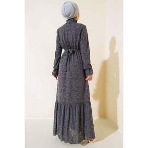 ชุดเดรสสายเข็มขัดคอจีบ - Product Image 4