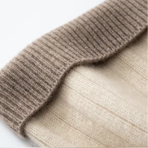 High Quality Custom Label Acrylic Beanie Wholesale <b>Knitted</b> Ribbed Bulk Winter <b>Hat</b> Short Type <b>Men</b> Plain Beanie Unisex custom logo - Product Image 4