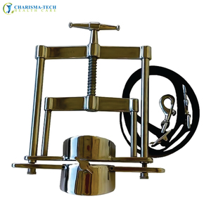 Ouvre-bouche vétérinaire professionnel en acier inoxydable Guenther pour le traitement des chevaux et des animaux - Product Image 2