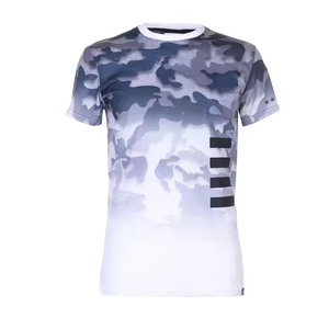 เสื้อยืดผู้ชายแขนสั้นสำหรับ2025สีระเหิดกำหนดเองได้ - Product Image 2
