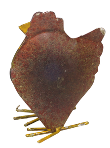 Statue d'art déco en forme d'oiseaux en fer doré, ornement de clôture, décoration de jardin, vente chaude - Product Image 5