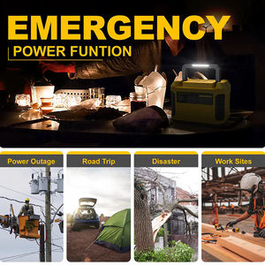 ไฟฉายแบบพกพา1000W ล่วงหน้าชาร์จแผงโซลาร์1000LFP ชนิด C ไฟฉายแบตเตอรี่ภายนอกแบบ PURE sine WAVE สำหรับกลางแจ้ง - Product Image 6