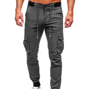 Pantalones cargo extragrandes para hombre, estilo urbano, pantalones utilitarios, ropa informal para exteriores - Product Image 5