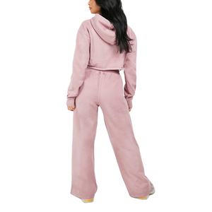 Haute qualité poids lourd femmes lavage à l'acide survêtements Logo personnalisé survêtements bouffée impression femmes lavage à l'acide survêtements 2026 - Product Image 5