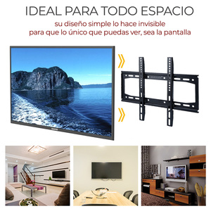 Soporte de Acero para Monitor de TV con VESA para Pantallas de 26-65 Pulgadas, Soporte Giratorio de 360 Grados, Colgador de TV, Empaquetado en Cajas - Product Image 6