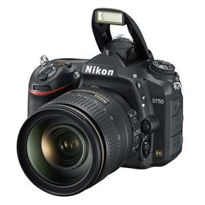 กล้องดิจิตอล SLR รุ่น D750 ปรับสภาพจากโรงงาน พร้อมเลนส์ซูม AF-S 24-120 มม. F/4 G VR ED คุณสมบัติวิดีโอ 4K HD แบบมิเรอร์เลส - Product Image 1