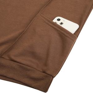 Nueva alta calidad y gran venta de ocio diario en otoño invierno un color sólido atractivo con capucha para mujer - Product Image 3