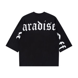 เสื้อยืดเจอร์ซีย์ทรงปกติ พิมพ์ลายขนาดใหญ่พิเศษ สำหรับผู้ชาย แห้งเร็ว 220 กรัม ผ้าฝ้าย 100% สไตล์ไฮสตรีท เป็นมิตรกับสิ่งแวดล้อม - Product Image 1