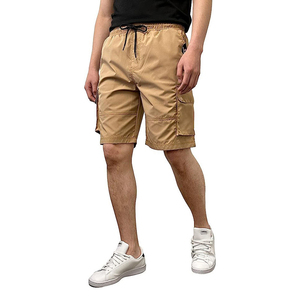 Pantalones Cortos Cargo Personalizados para Hombre, 100% Algodón, Diseño Desgastado, Patrón Sólido Sublimado, Ecológicos, Impermeables, Transpirables, para Fitness - Product Image 6