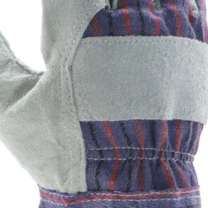 Gants de jardin de sécurité en cuir de vachette de qualité supérieure Offre Spéciale la Protection industrielle Gants de gréeur de travail robustes - Product Image 3