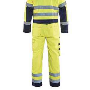 Wholesale New Hi Visibility Safety Reflective <b>Overalls</b> ANSI Class 2 <b>Waterproof</b> Breathable/Comfortable Custom Pockets Your Own - Product Image 6