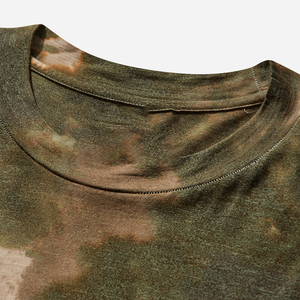 2025 algodón orgánico/fibra de bambú hombres Streetwear camiseta de gran tamaño Regular Fit cuello redondo transpirable secado rápido - Product Image 4
