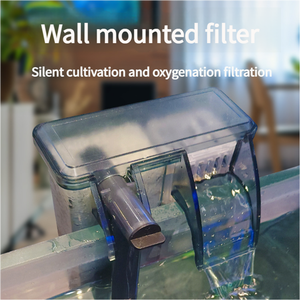 Filtre mural en plastique multifonctionnel de haute qualité <span class=keywords><strong>Aquarium</strong></span> petit enlèvement de Film d'huile Filtration en plusieurs étapes - Product Image 2