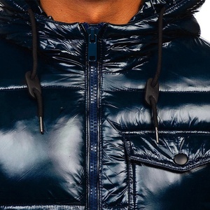 Customizable <b>Men's</b> Winter Puffer <b>Jacket</b> Loose Bubble Padding Filled Corduroy Canvas Fabric 220g <b>Pullover</b> OEM Processed Solid - Product Image 6