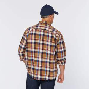 Camisa de franela a cuadros de algodón para hombre, franela suave y cómoda para uso diario - Product Image 3