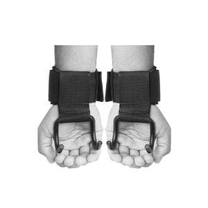 Bande de poignet robuste de haute qualité meilleurs crochets de sangle d'haltérophilie pour l'entraînement et l'entraînement en salle de sport - Product Image 2