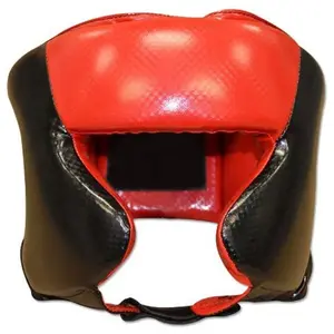 MMA Karate Muay Thai Kick eğitim kask boks baş koruması koruyucu başlık tekvando koruma dana deri yetişkin Unisex