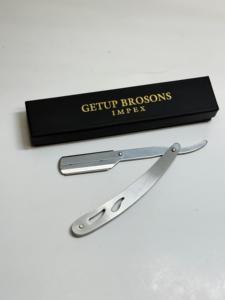New <b>Single</b> <b>Blade</b> Stainless Steel Men's Wet Shaving Professional Disposable Full Silver Safety <b>Razor</b> Customizable Available - Product Image 4