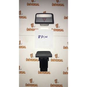Hazards <b>Light</b> Button <b>Emergency</b> <b>Lights</b> TR Origin Compatible with 2000-2002 Accent Vehicle - Product Image 1