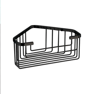 Koricini Portasapone Angolare per Doccia in Filo d'Acciaio Nero Opaco 15x20cm - Product Image 2