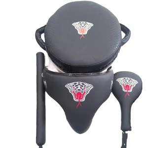 Protège-aine en cuir PU léger, rembourrage de boxe réglable pour la fermeture, emballage personnalisable, bâton d'entraînement de boxe - Product Image 3