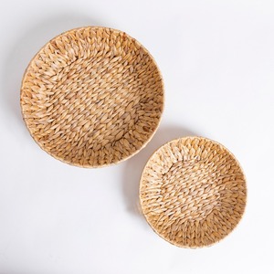 Cesta de Almacenamiento Tejida de Jacinto de Agua Natural, Precio Económico, Suministro de Fábrica - Product Image 4