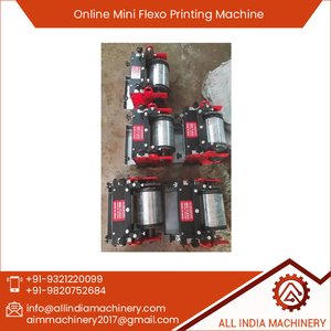 Excellente efficacité bonne performance semi-automatique couleur unique en ligne Mini machine d'impression flexo pour l'impression de sacs en plastique - Product Image 2