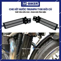Nouvelle Couvercle de Radiateur en Acier Inoxydable pour Modèles T100 Anciens, Design Cyberpunk, Amélioration pour Moto de Rue