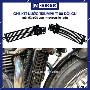 Nueva Cubierta de Radiador para Modelos Antiguos de Triumph T100 - Product Image 4