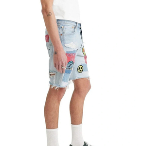 Nouveau short en jean de haute qualité pour hommes et vêtements de course Style unique Couleur différente Summer Wear Denim Shorts - Product Image 5