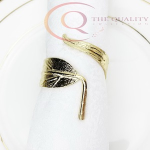 Anillos de Servilleta de Aluminio Ecológicos de Primera Calidad para Decoración de Mesa de Comedor en Bodas, Acabado Elegante para Hogar, Hotel, Restaurante y Eventos - Product Image 5