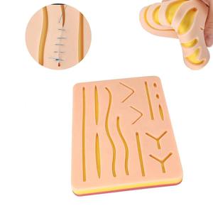 Tampon de suture à 3 couches de haute qualité avec plaies de peau humaine Grand matériau en silice Source d'alimentation manuelle Prix bas en gros en stock - Product Image 4