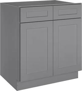 Évier de cuisine modulaire de luxe moderne en bois massif MDF multifonctionnel conçoit des armoires du Vietnam SANYANG - Product Image 2