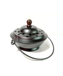 Iron Incense burner Metal Bakhoor burner Portable Charcoal <b>Sandal</b> Wood Incense burner Suitable for Home Decor - Product Image 2